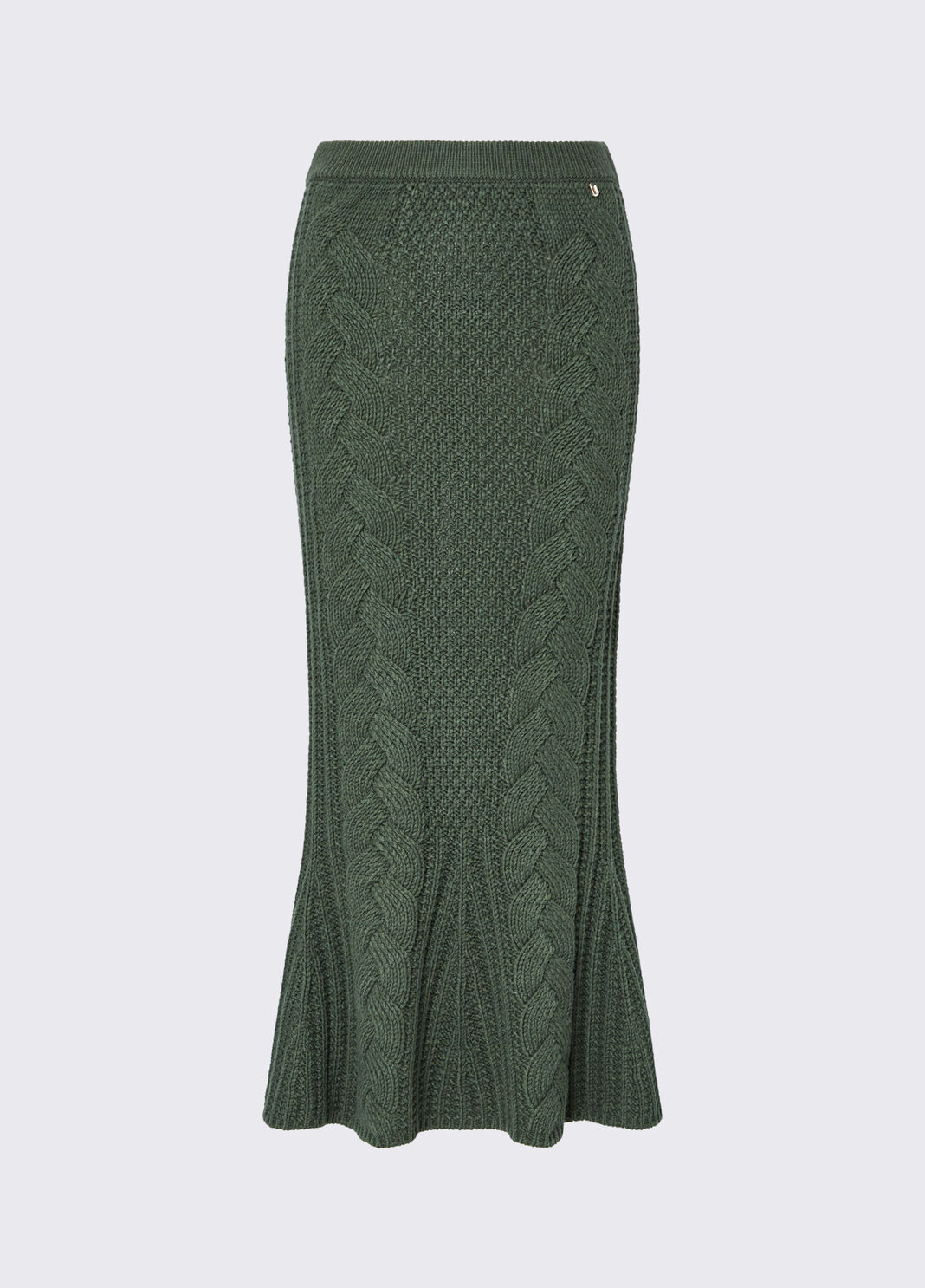 Falda midi de punto verde oscuro Liu Jo - large image number 6