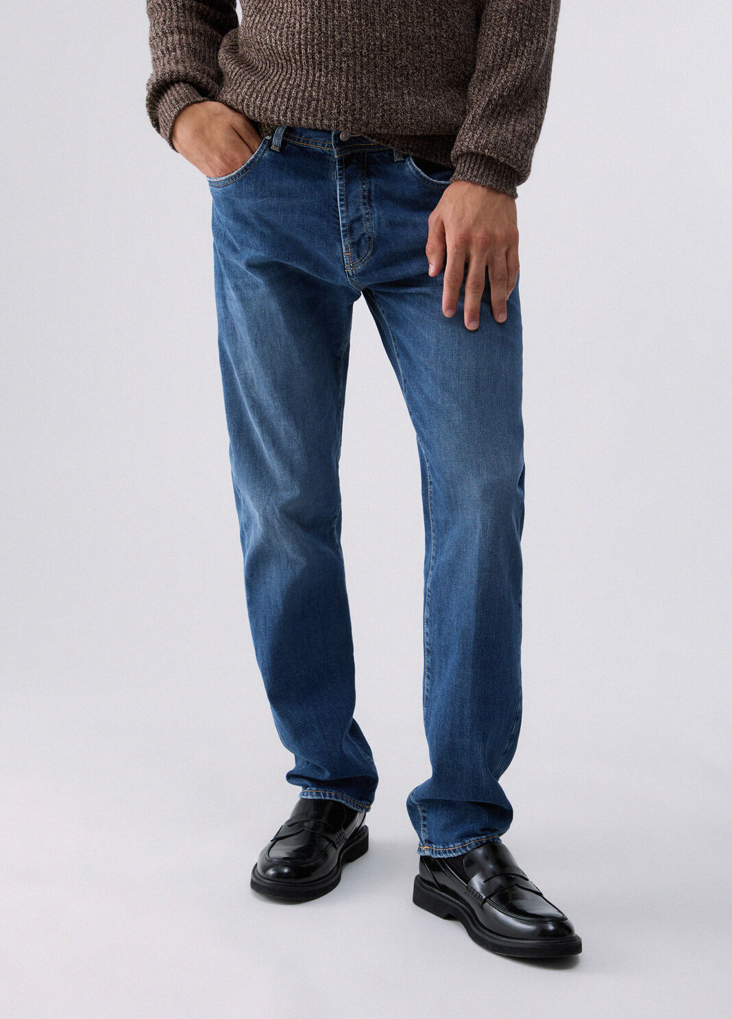 Regular fit jeans blue denim Liu Jo - large image number 0
