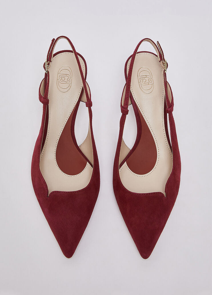 Escarpins en daim bordeaux Liu Jo - medium