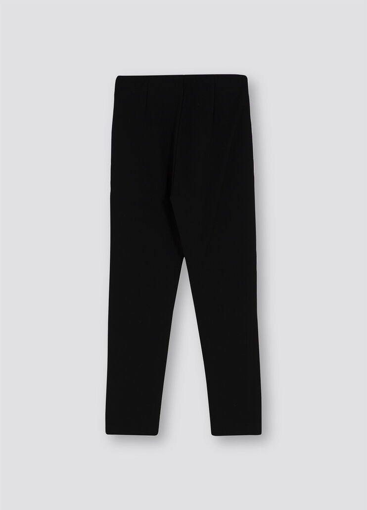 Pantalone con bande glitter nero Liu Jo - large image number 1