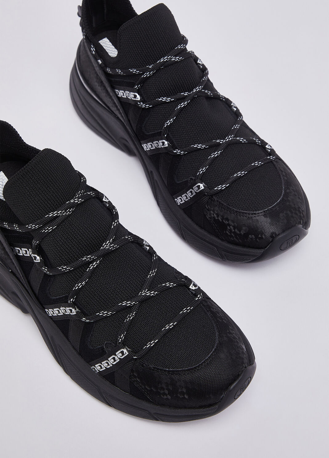 Python print sock-sneakers black Liu Jo - large image number 6