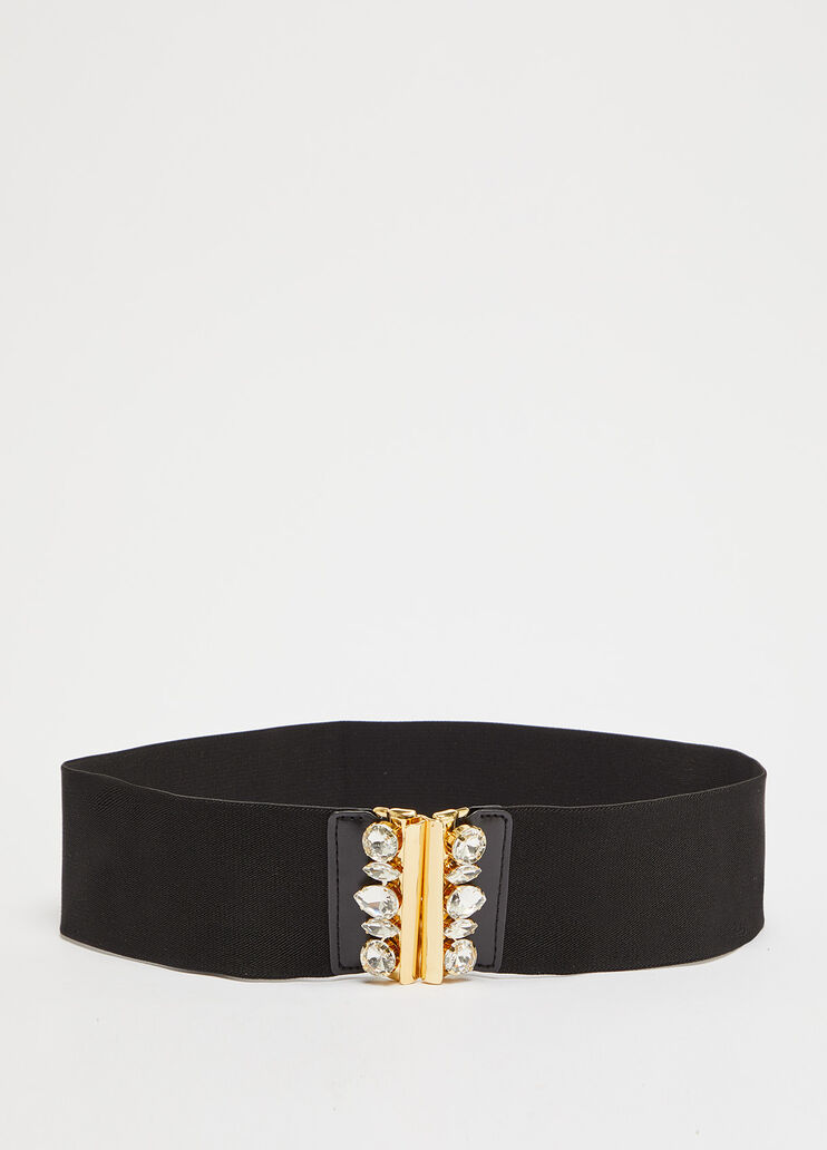 Belt with gemstones black Liu Jo - large image number 0 Belt with gemstones black Liu Jo - large image number 0