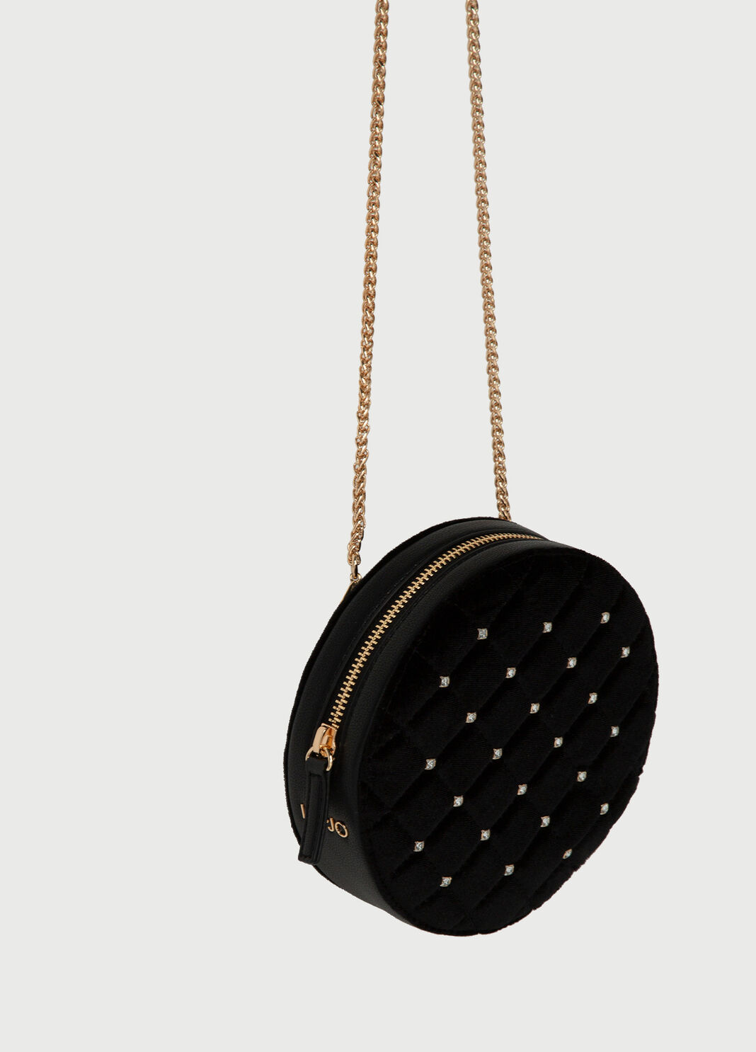 Velvet pouch bag Black Liu Jo - large image number 3