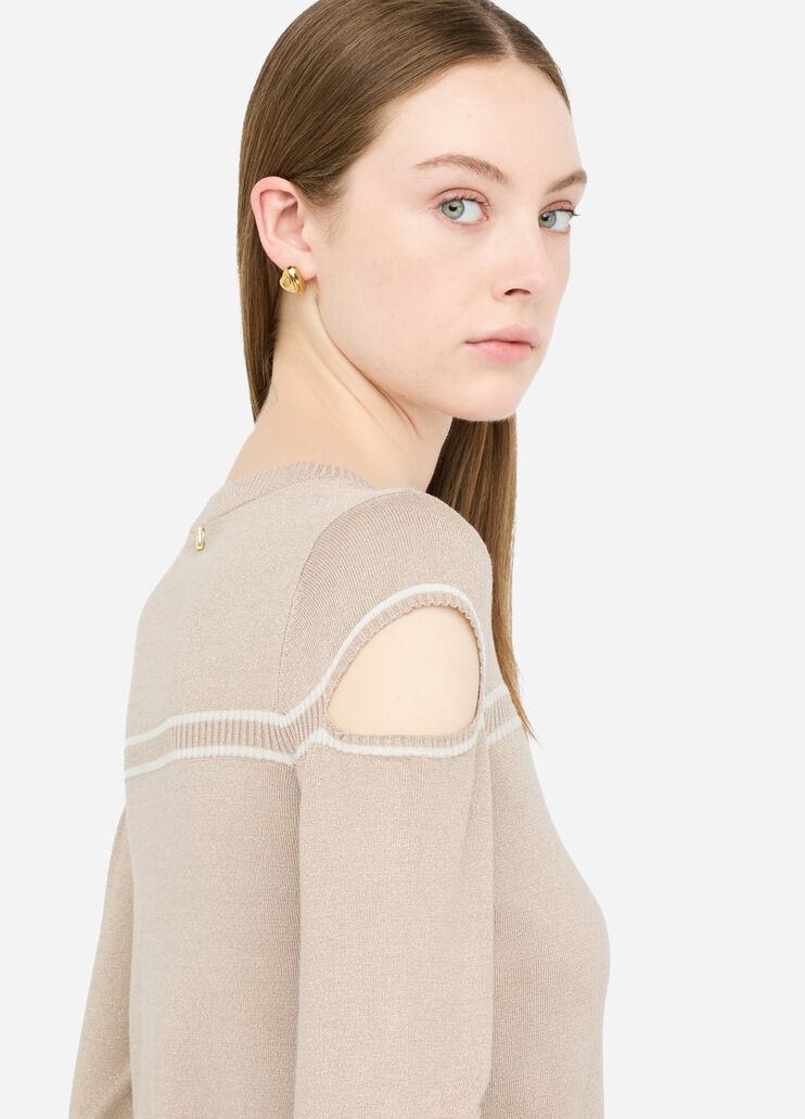 Liu Jo Better top champagne Liu Jo - large image number 4