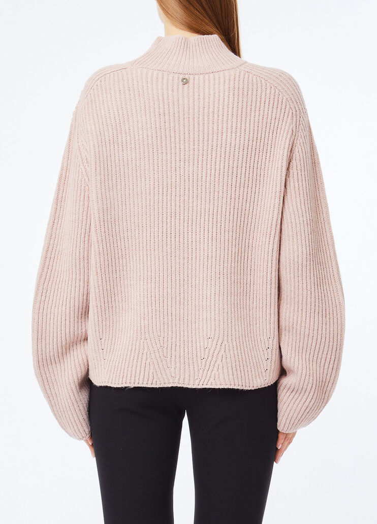 Jersey de lana  rosa polvos Liu Jo - medium