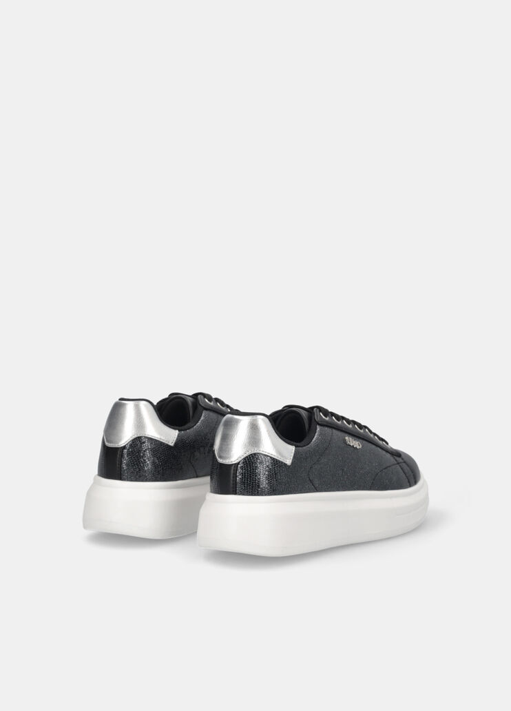Platform sneakers with logo black Liu Jo - large image number 3 Platform sneakers with logo black Liu Jo - large image number 3
