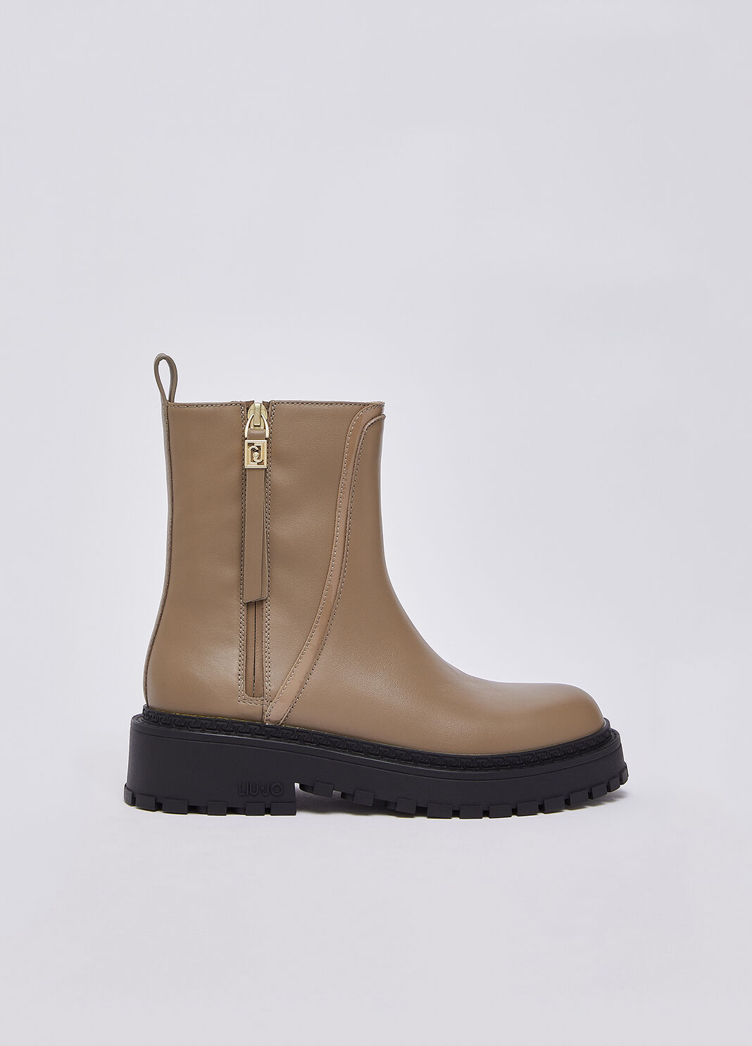 Ankle boots in leather havana Liu Jo - large image number 0