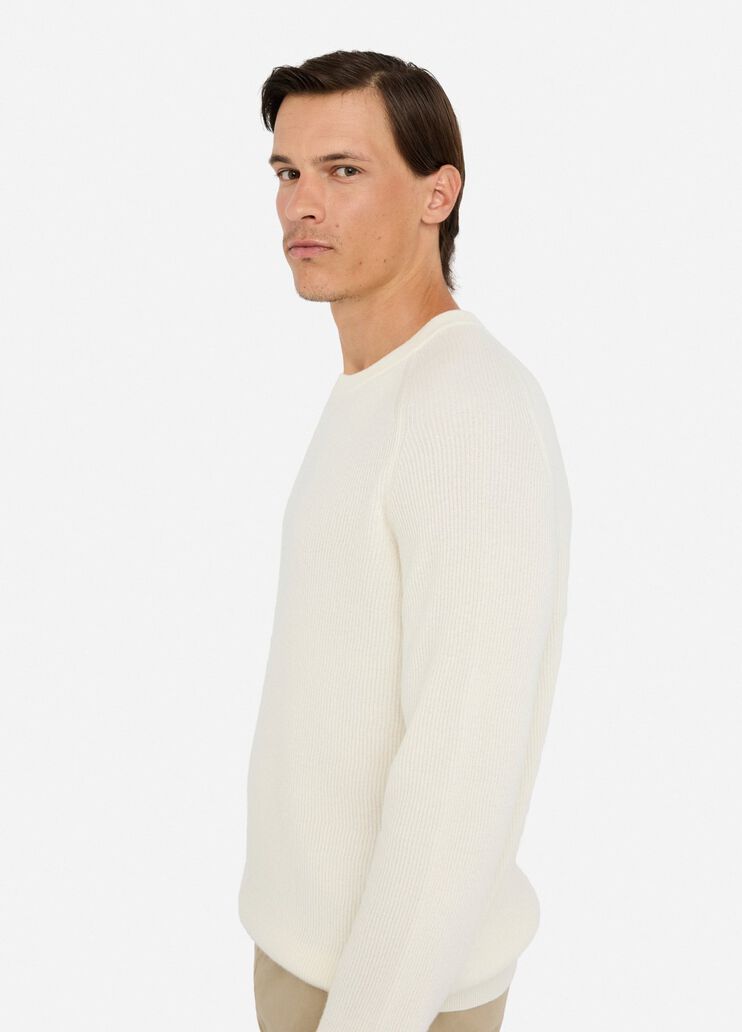 Wool and cashmere jumper white Liu Jo - large image number 3 Wool and cashmere jumper white Liu Jo - large image number 3