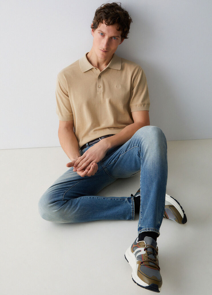 Tapered fit jeans blue denim Liu Jo - medium