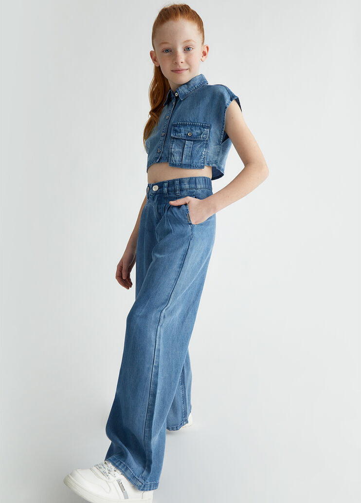 Denim shirt blue denim Liu Jo - medium Denim shirt blue denim Liu Jo - medium