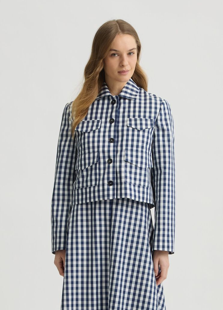 Vichy jacket blue Liu Jo - medium Vichy jacket blue Liu Jo - medium