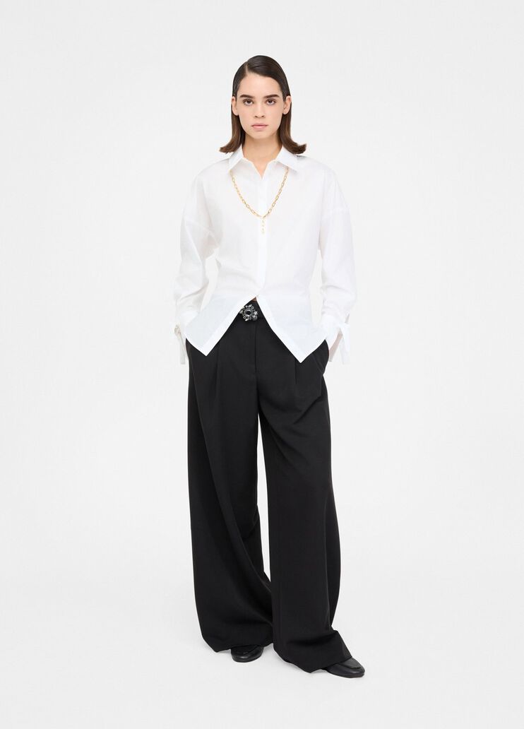 Palazzo trousers with belt black Liu Jo - medium Palazzo trousers with belt black Liu Jo - medium