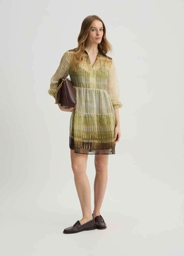 Printed chiffon dress green Liu Jo - medium Printed chiffon dress green Liu Jo - medium