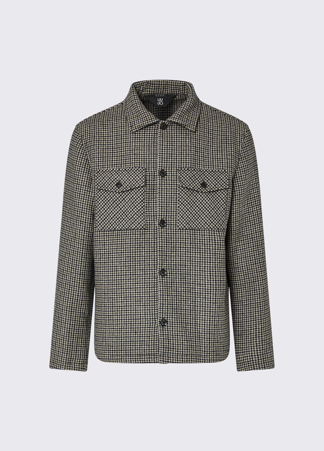 Houndstooth Overshirt Jacket brown Liu Jo - large image number 6