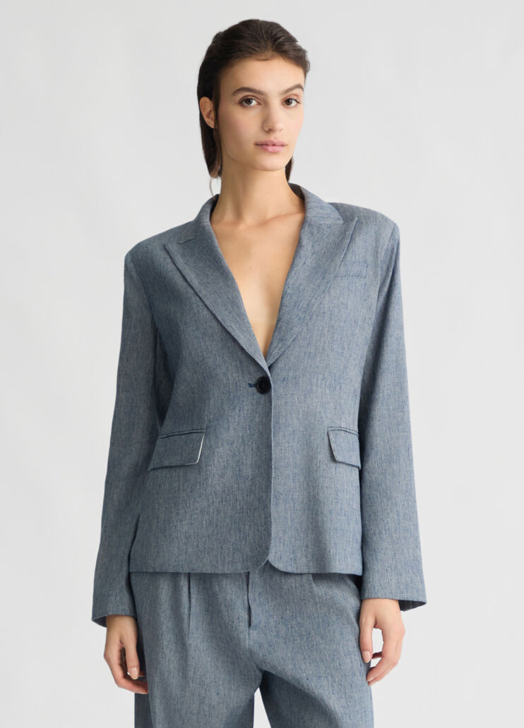 Denim blazer dark denim Liu Jo - medium