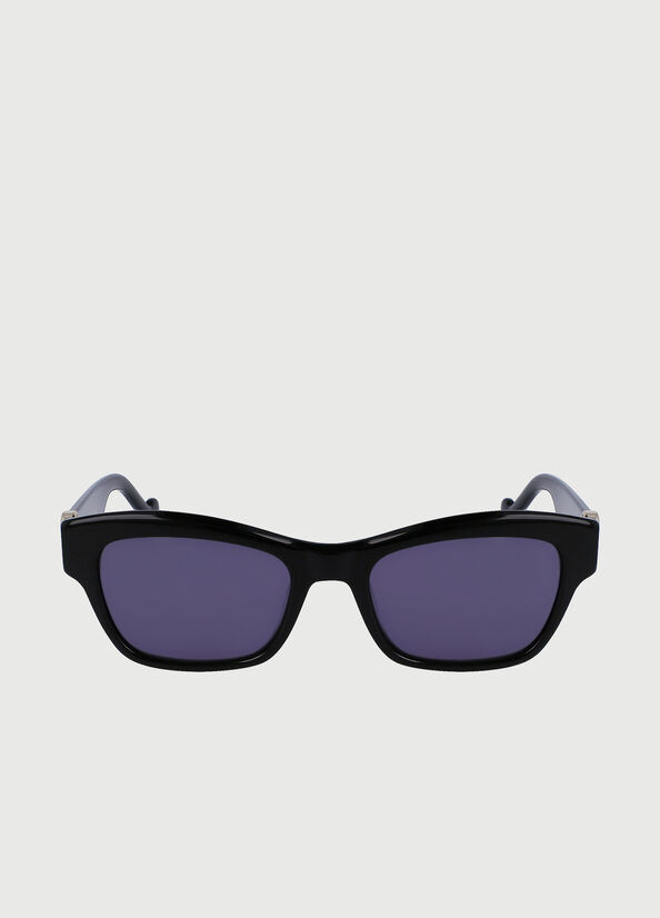Gafas de sol rectangulares negro Liu Jo - large image number 0
