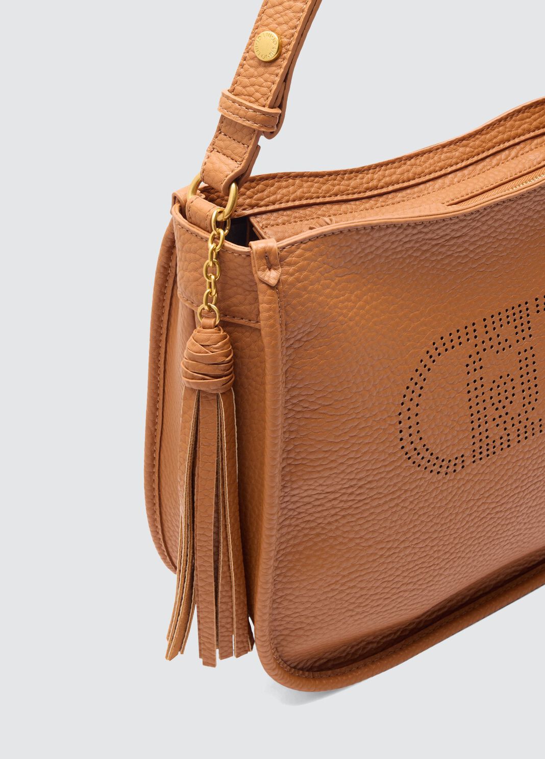 Medium shoulder bag brown Liu Jo - large image number 6