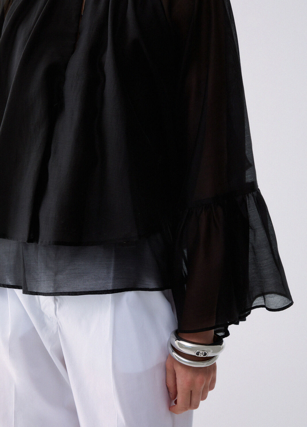 Muslin blouse black Liu Jo - large image number 2
