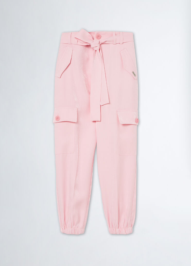 Girl’s cargo trousers pink Liu Jo - medium Girl’s cargo trousers pink Liu Jo - medium
