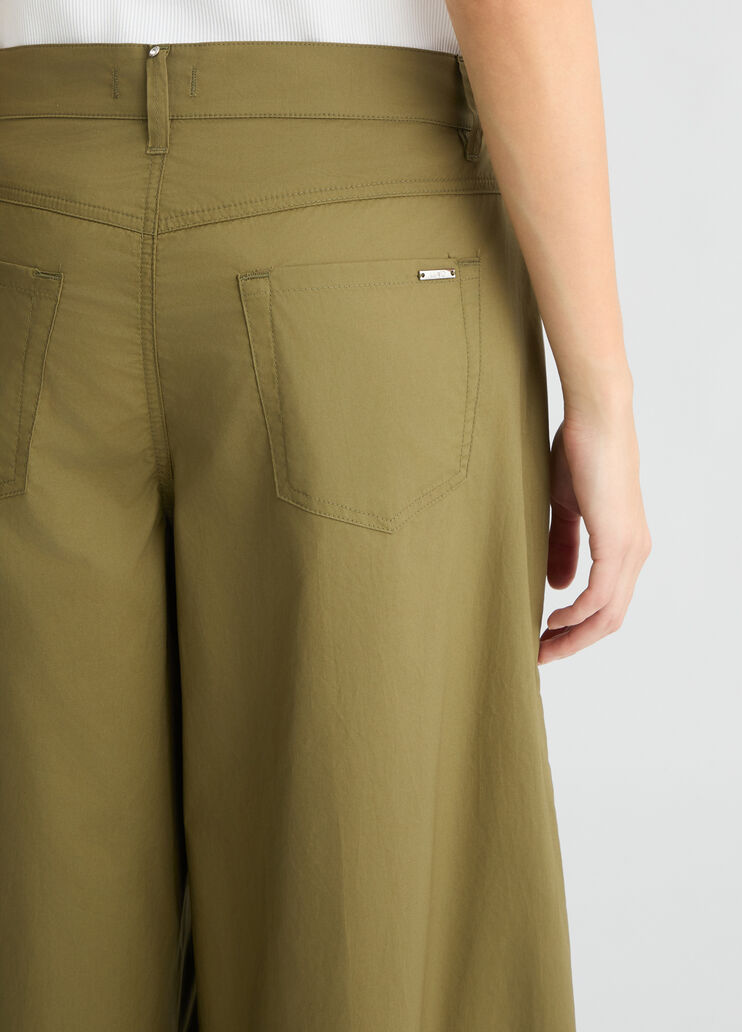 Flared trousers green Liu Jo - large image number 4 Flared trousers green Liu Jo - large image number 4