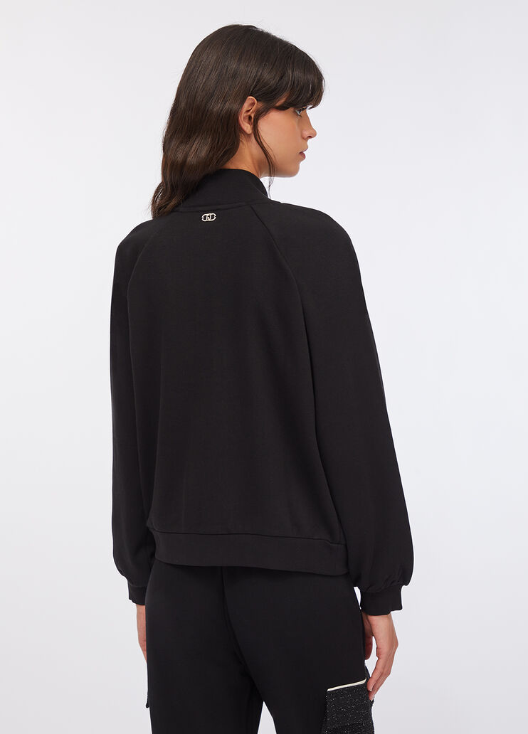 Sweat-shirt Liu Jo Better noir Liu Jo - large image number 1