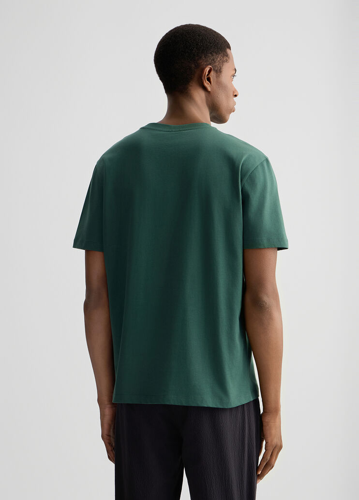 Green T-shirt with logo dark green Liu Jo - large image number 1 Green T-shirt with logo dark green Liu Jo - large image number 1