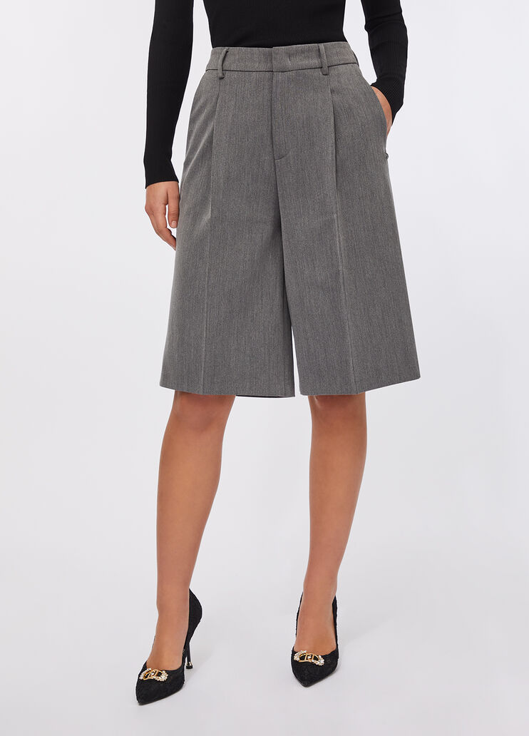 Shorts with darts grey Liu Jo - large image number 0