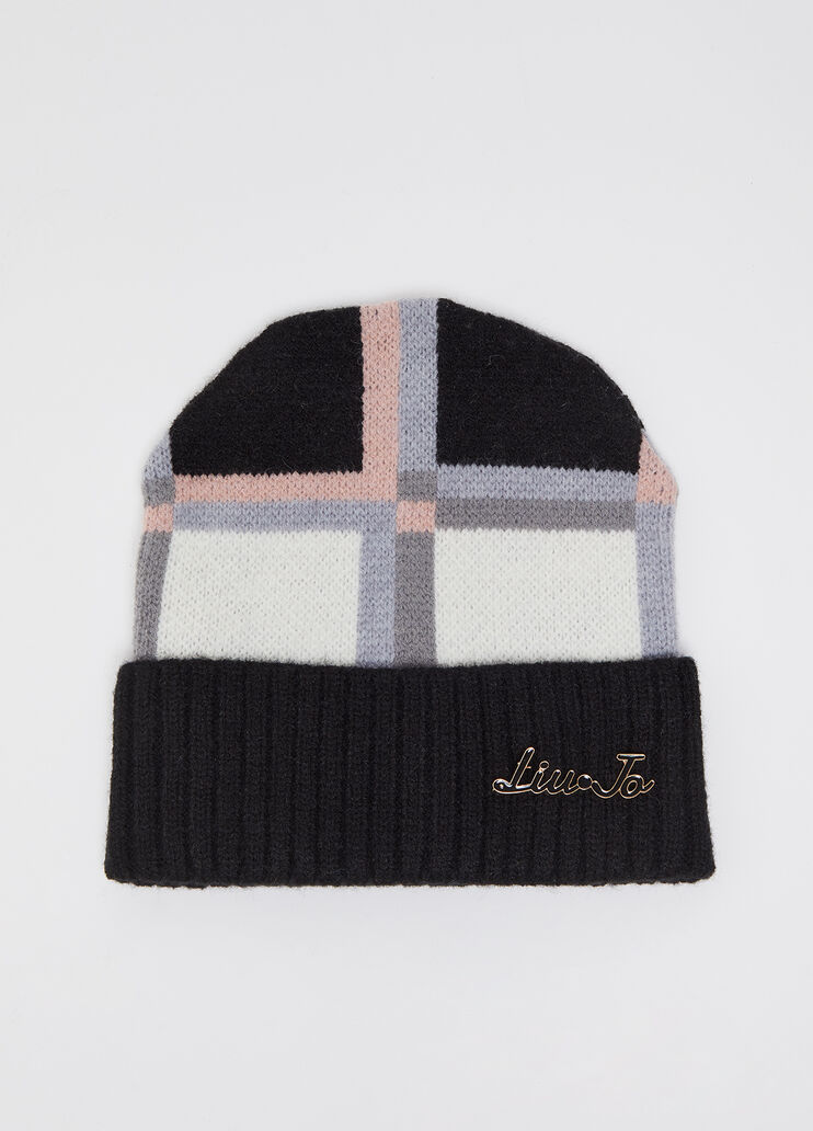 Matching beanie hat and bag black Liu Jo - medium Matching beanie hat and bag black Liu Jo - medium