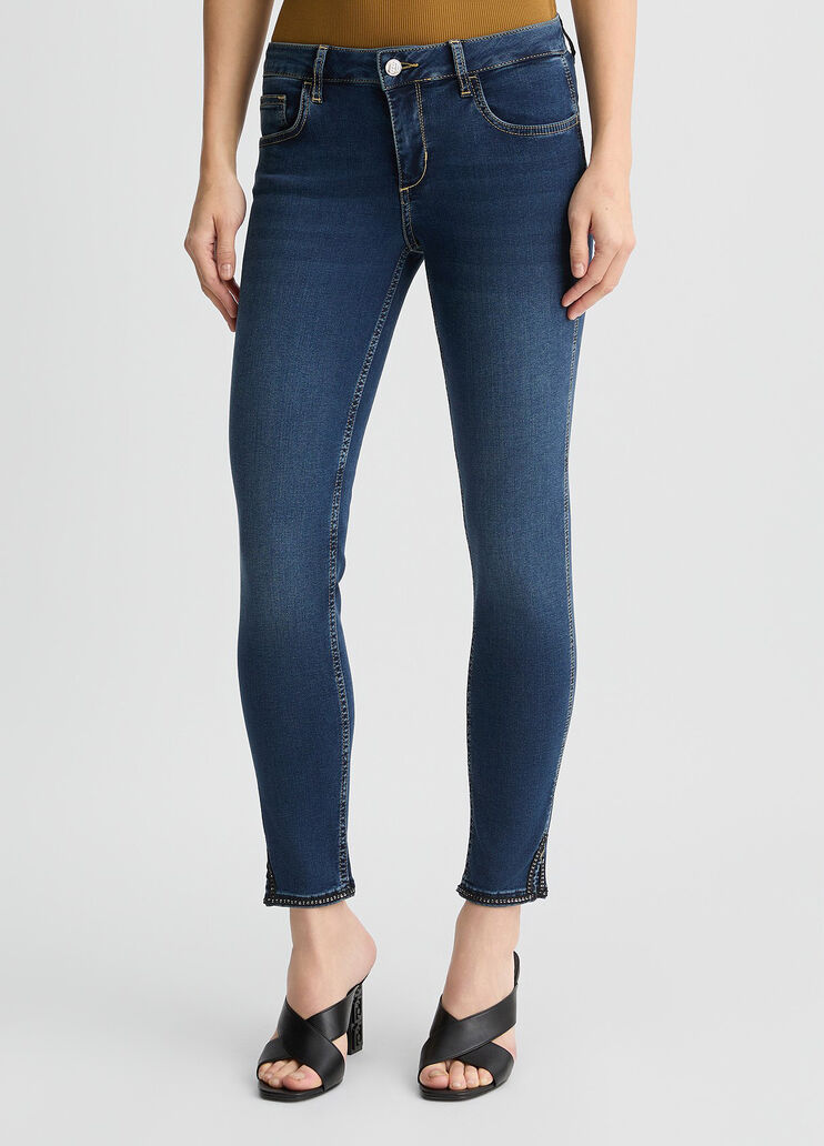 Dark blue skinny jeans with slit blue denim Liu Jo - medium Dark blue skinny jeans with slit blue denim Liu Jo - medium
