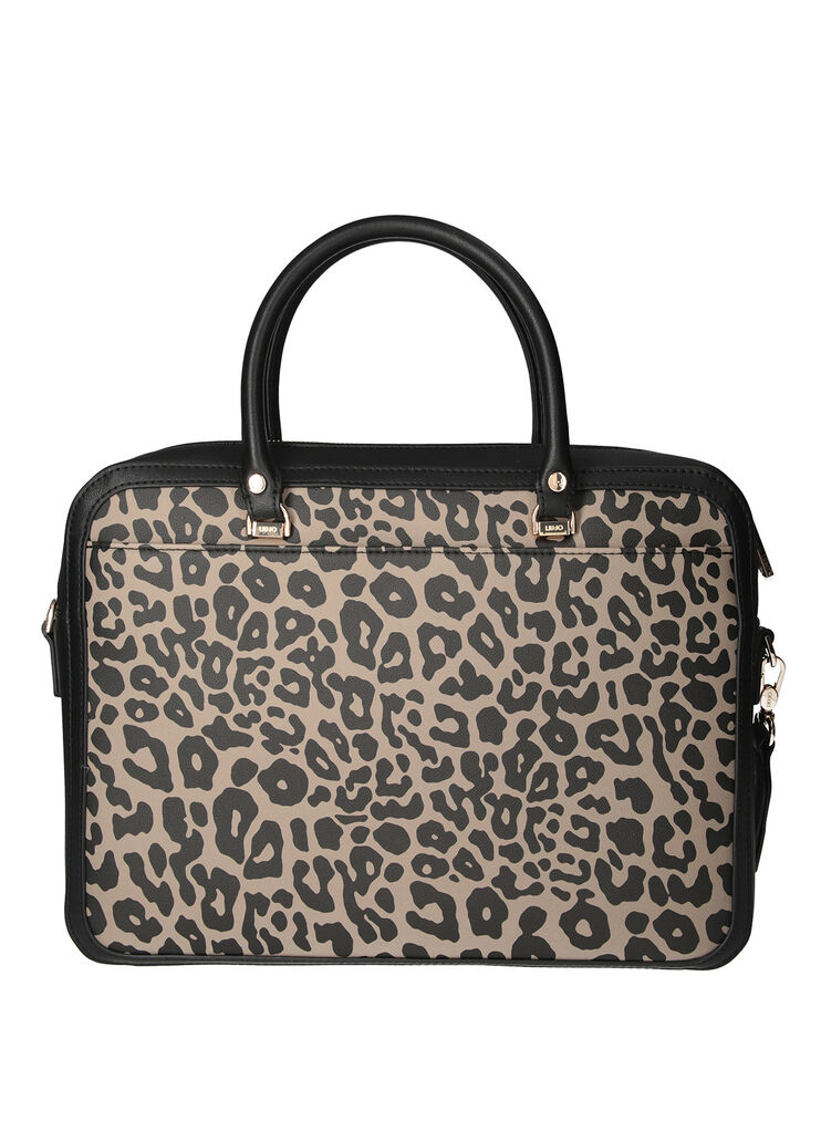 Dappled PC bag Leopard print Liu Jo - large image number 2