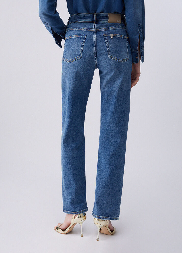 Vaqueros pitillo denim claro Liu Jo - large image number 1