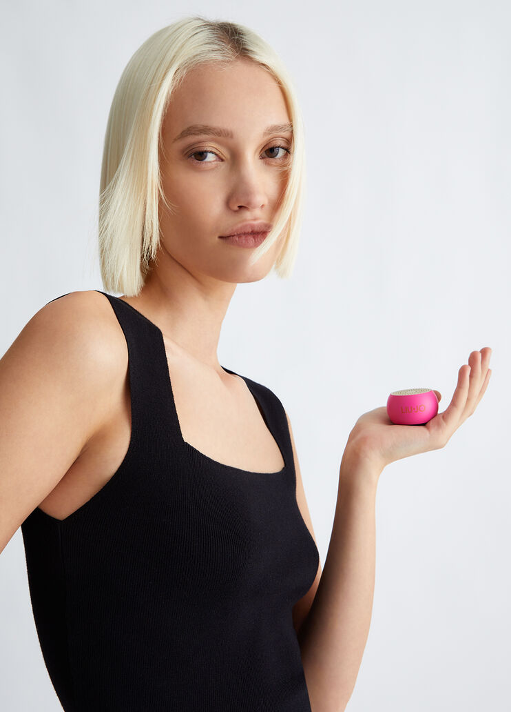 Fuchsia mini speaker pink Liu Jo - large image number 0 Fuchsia mini speaker pink Liu Jo - large image number 0