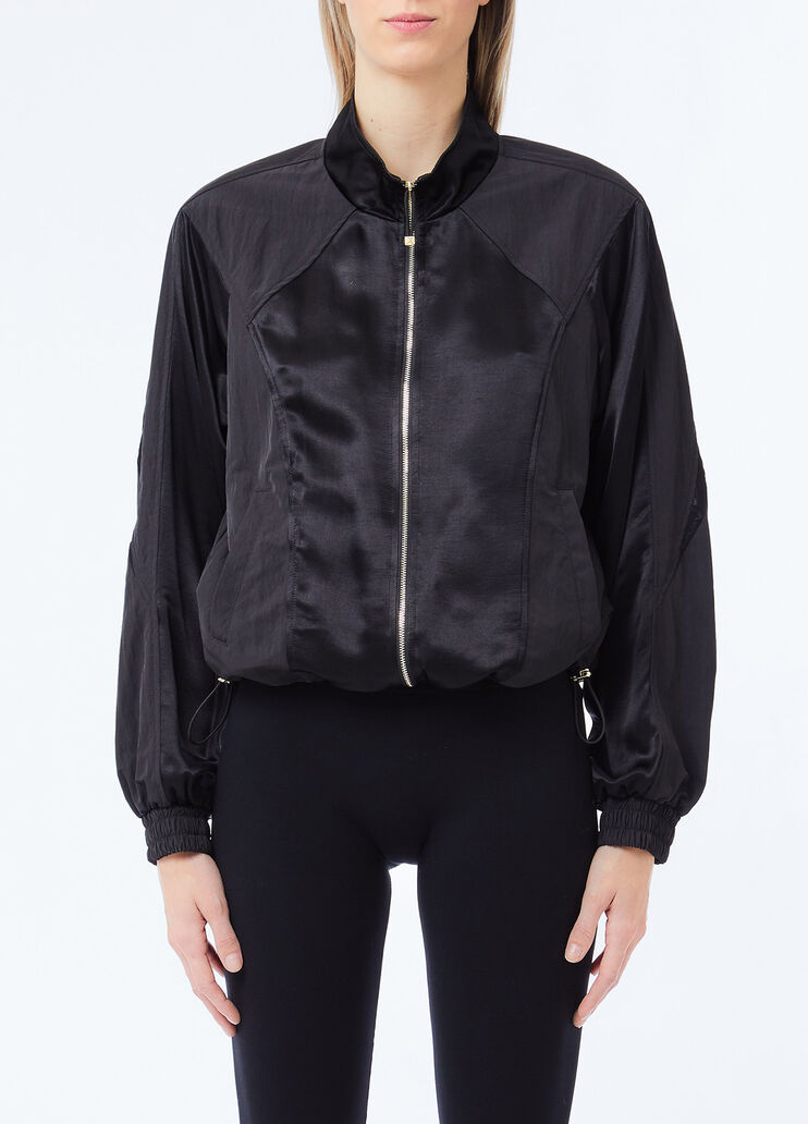 Satin bomber jacket black Liu Jo - medium