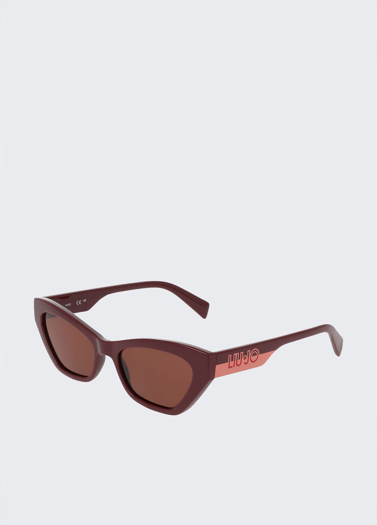 Cat-eye sunglasses wine Liu Jo - large image number 2 Cat-eye sunglasses wine Liu Jo - large image number 2