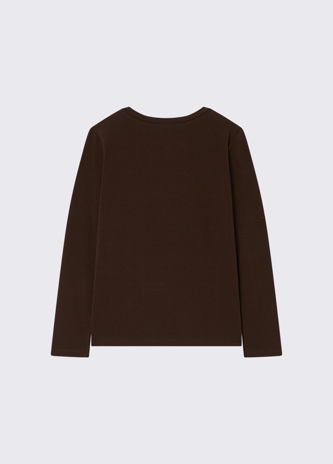 T-shirt avec logo monogramme chocolat Liu Jo - large image number 3
