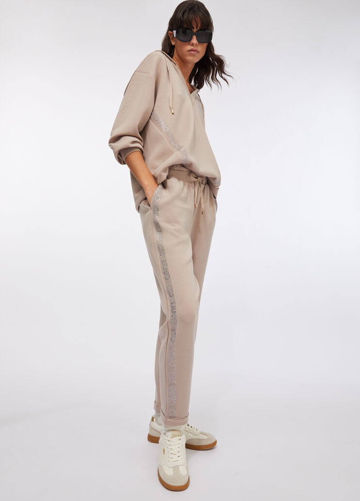 Jogginghose aus Scuba Champagner Liu Jo - medium