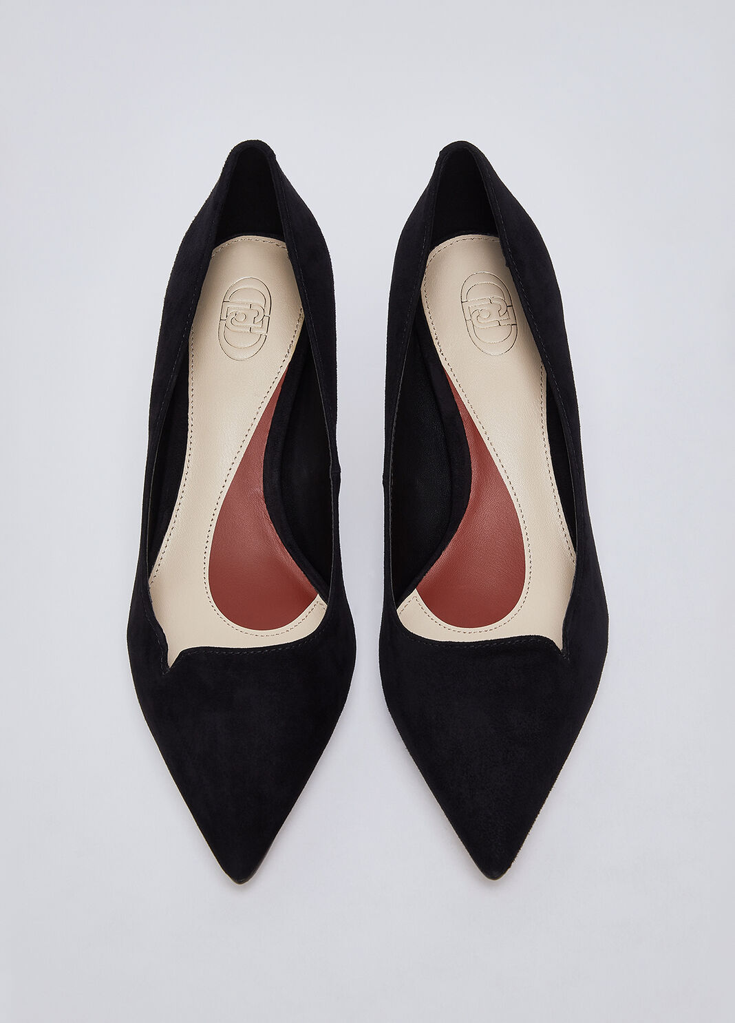 Pumps in suede with heel low black Liu Jo - large image number 3