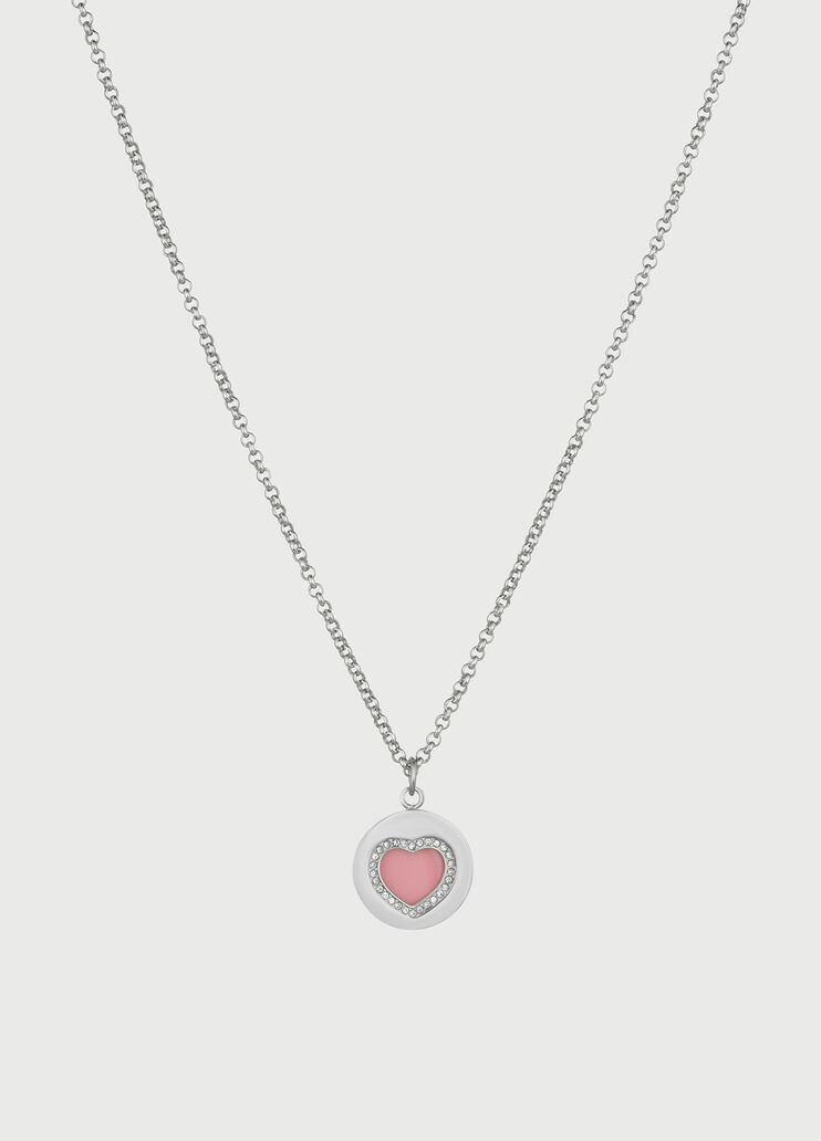 Collana con cuore e brill  Liu Jo - large image number 0 Collana con cuore e brill  Liu Jo - large image number 0