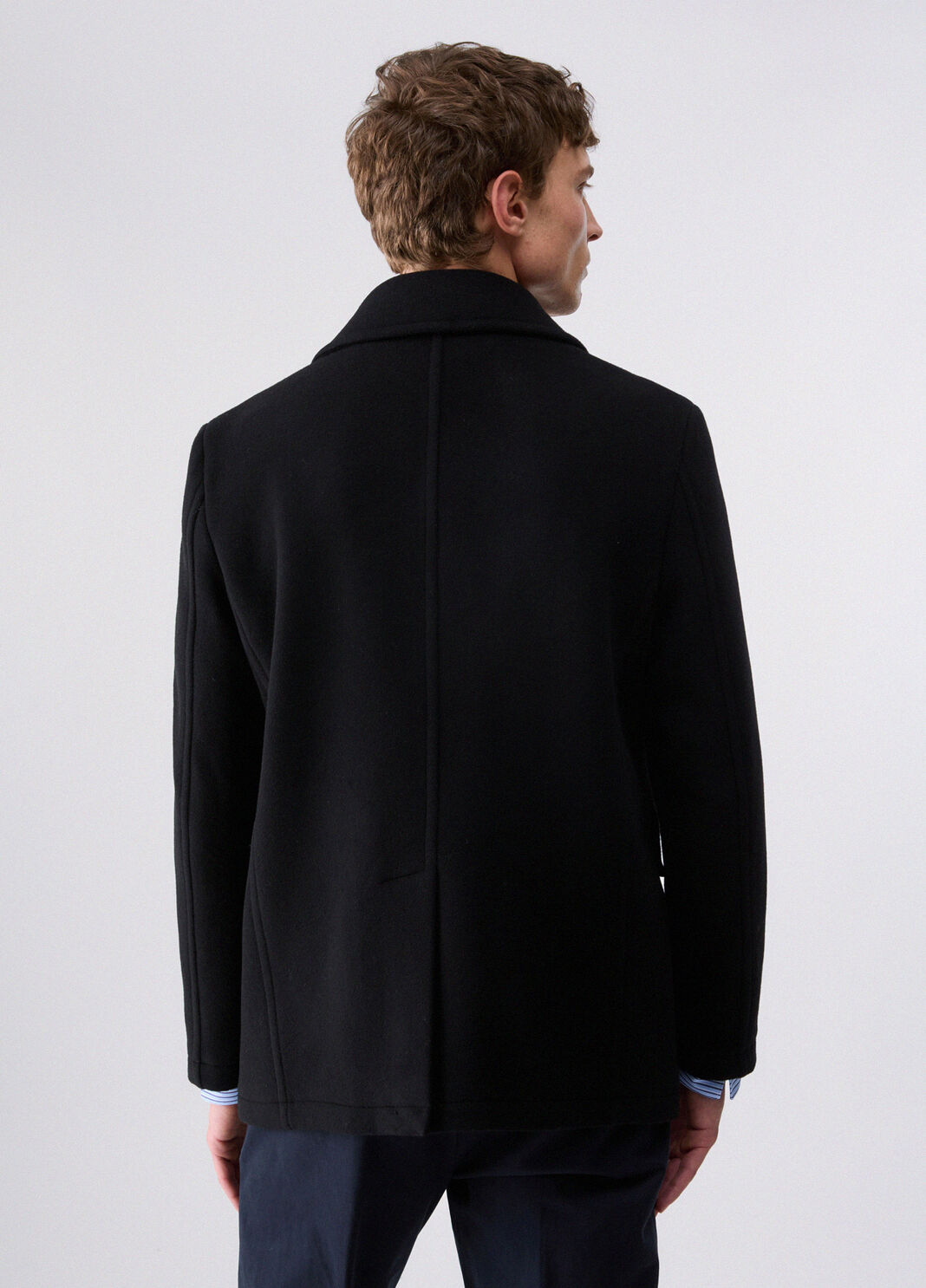 Wool and Cashmere Peacoat black Liu Jo - large image number 1