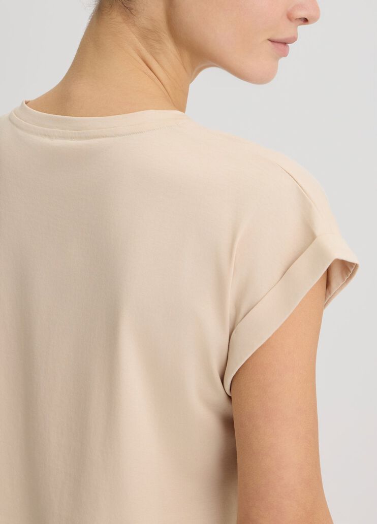 Cotton T-shirt with logo animal print Liu Jo - large image number 4 Cotton T-shirt with logo animal print Liu Jo - large image number 4