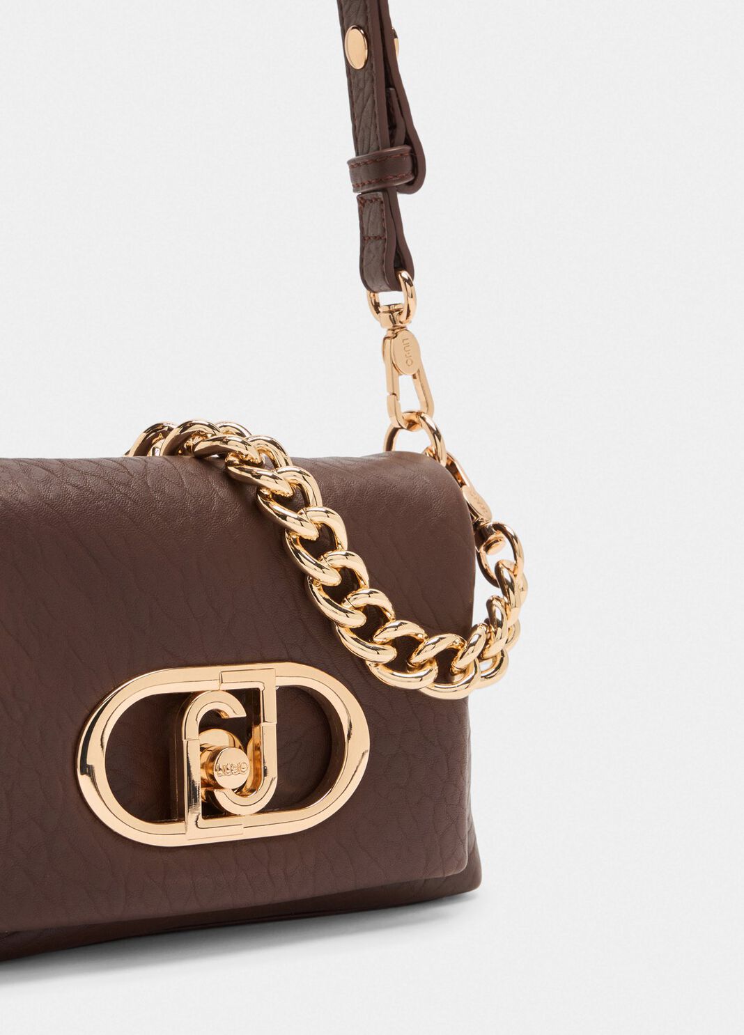 Small LaPuffy bag dark brown Liu Jo - large image number 4