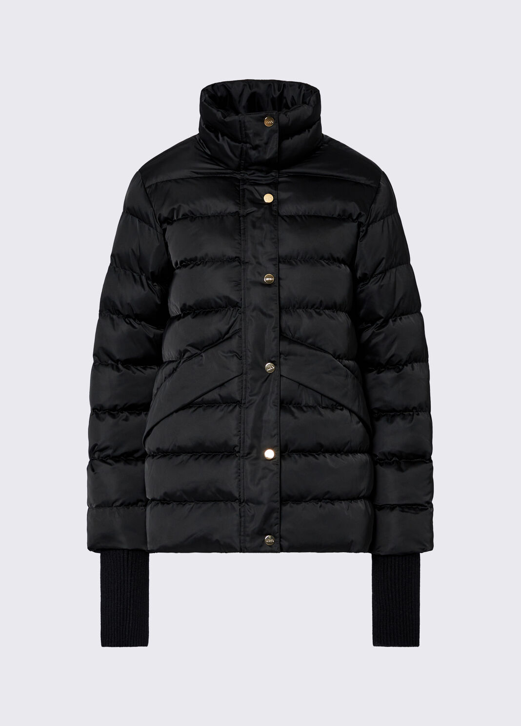 Padded Jacket in Glossy Nylon black Liu Jo - large image number 6