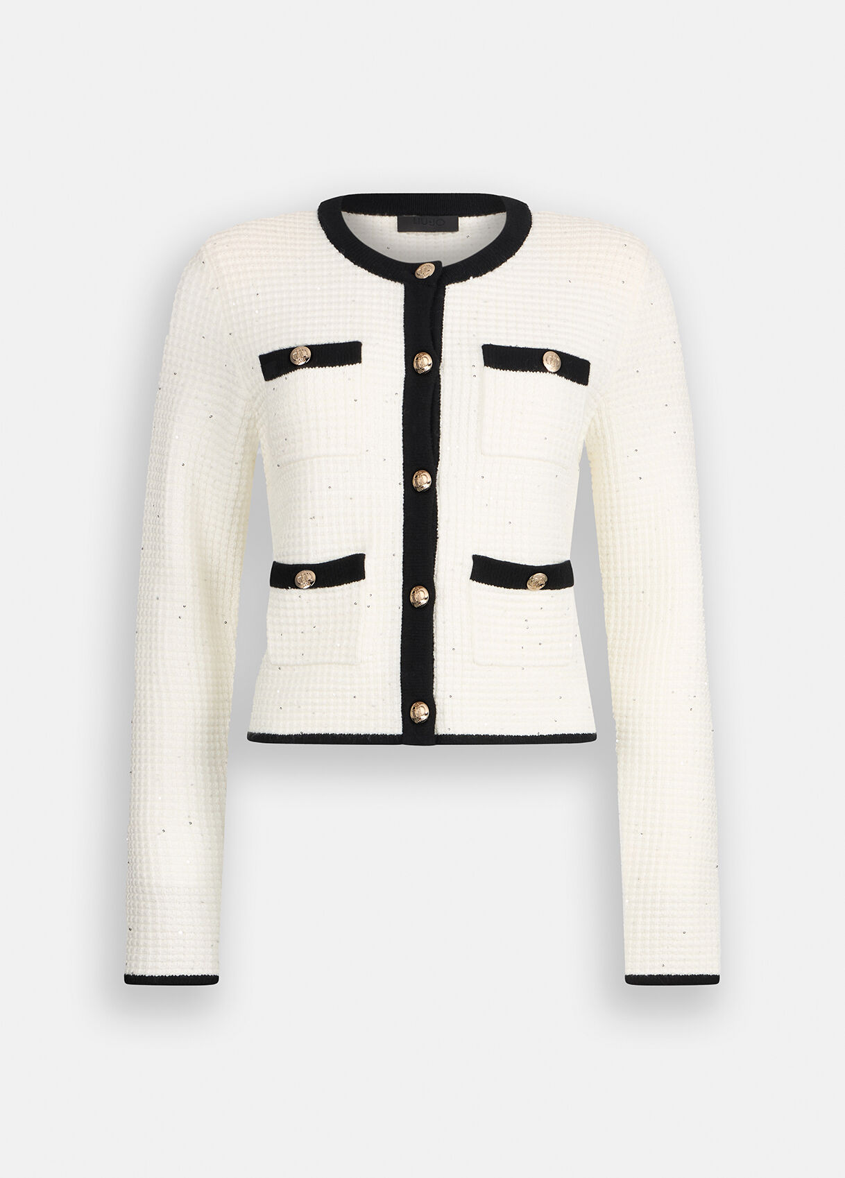 Lurex® jacket colour milk | Liu Jo Lurex® jacket colour milk | Liu Jo