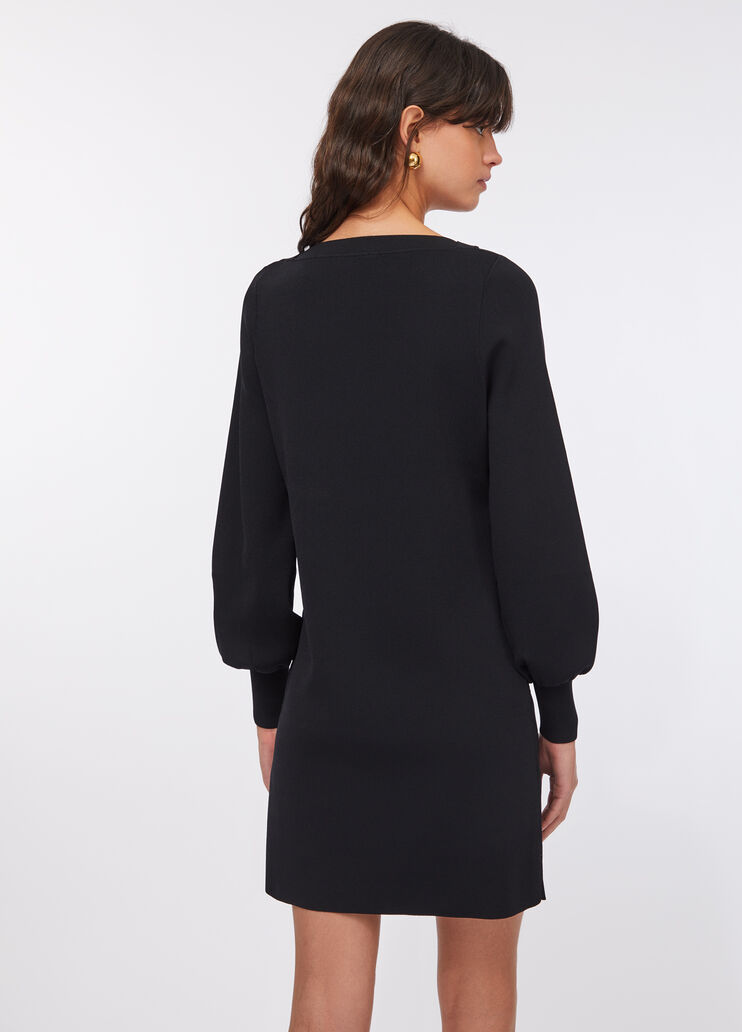 Robe en maille noir Liu Jo - large image number 1