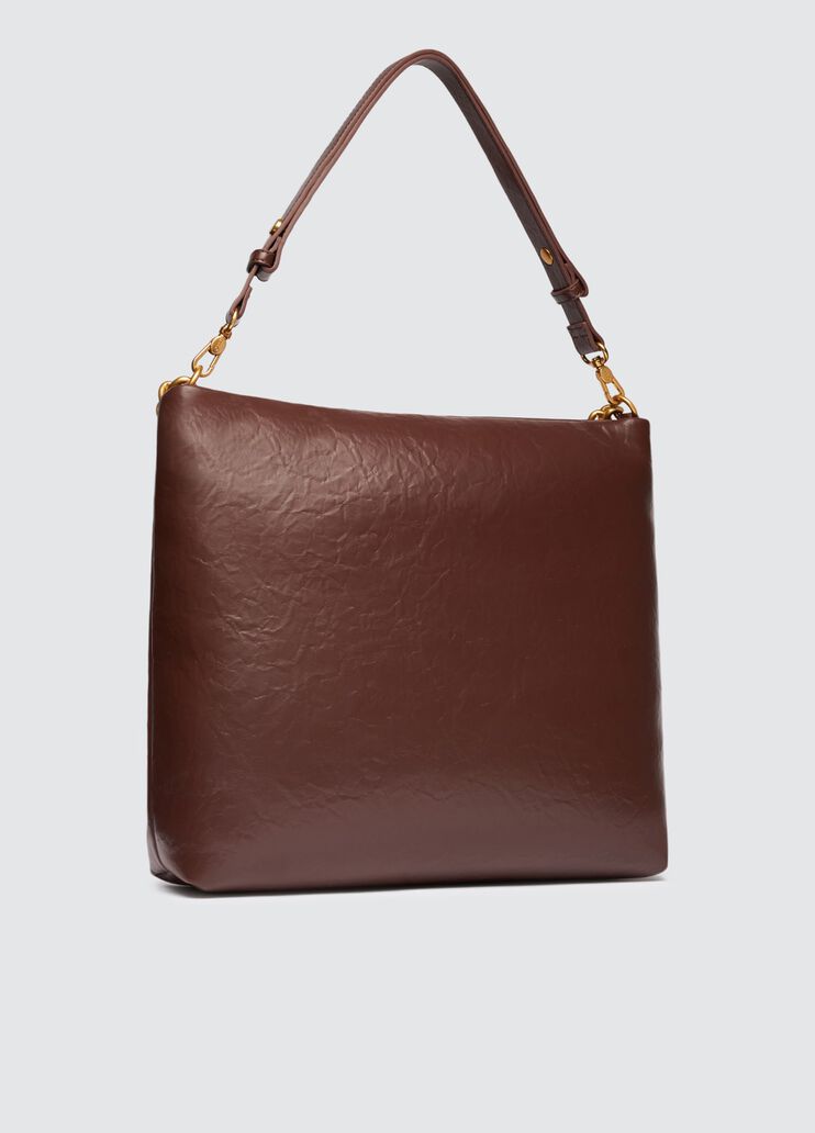 Medium LaPuffy hobo bag dark brown Liu Jo - large image number 2 Medium LaPuffy hobo bag dark brown Liu Jo - large image number 2