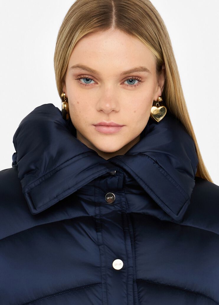 Padded jacket dark blue Liu Jo - large image number 2 Padded jacket dark blue Liu Jo - large image number 2