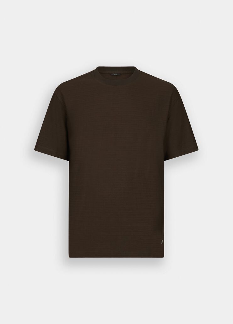 Хлопковая футболка темный шоколад Liu Jo - large image number 6 Хлопковая футболка темный шоколад Liu Jo - large image number 6