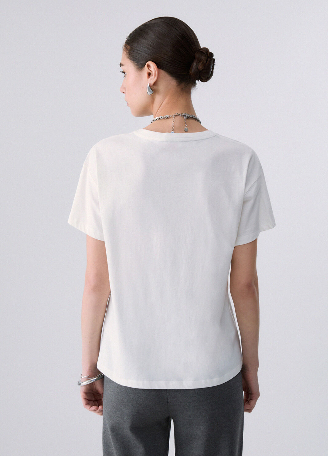 T-shirt Raton Laveur Rock blanc et raton laveur Liu Jo - large image number 1