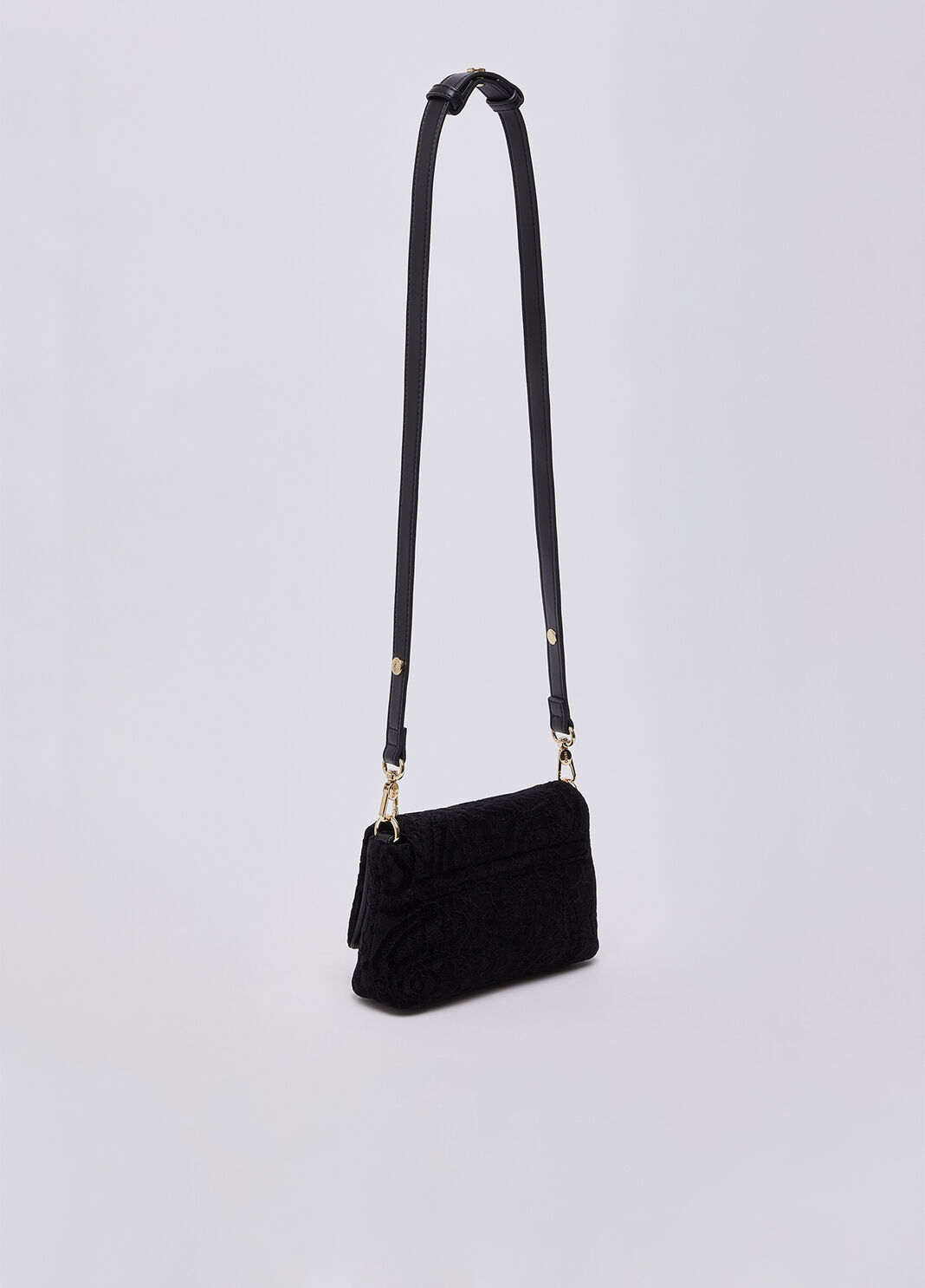 Small LaPuffy bag in lace black Liu Jo - large image number 3