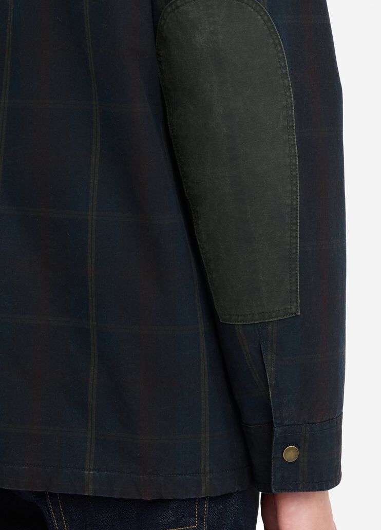 Chequered fabric jacket blue check Liu Jo - large image number 4